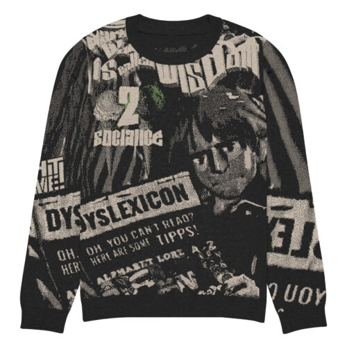 Dyslexie Sympathie Strickpullover