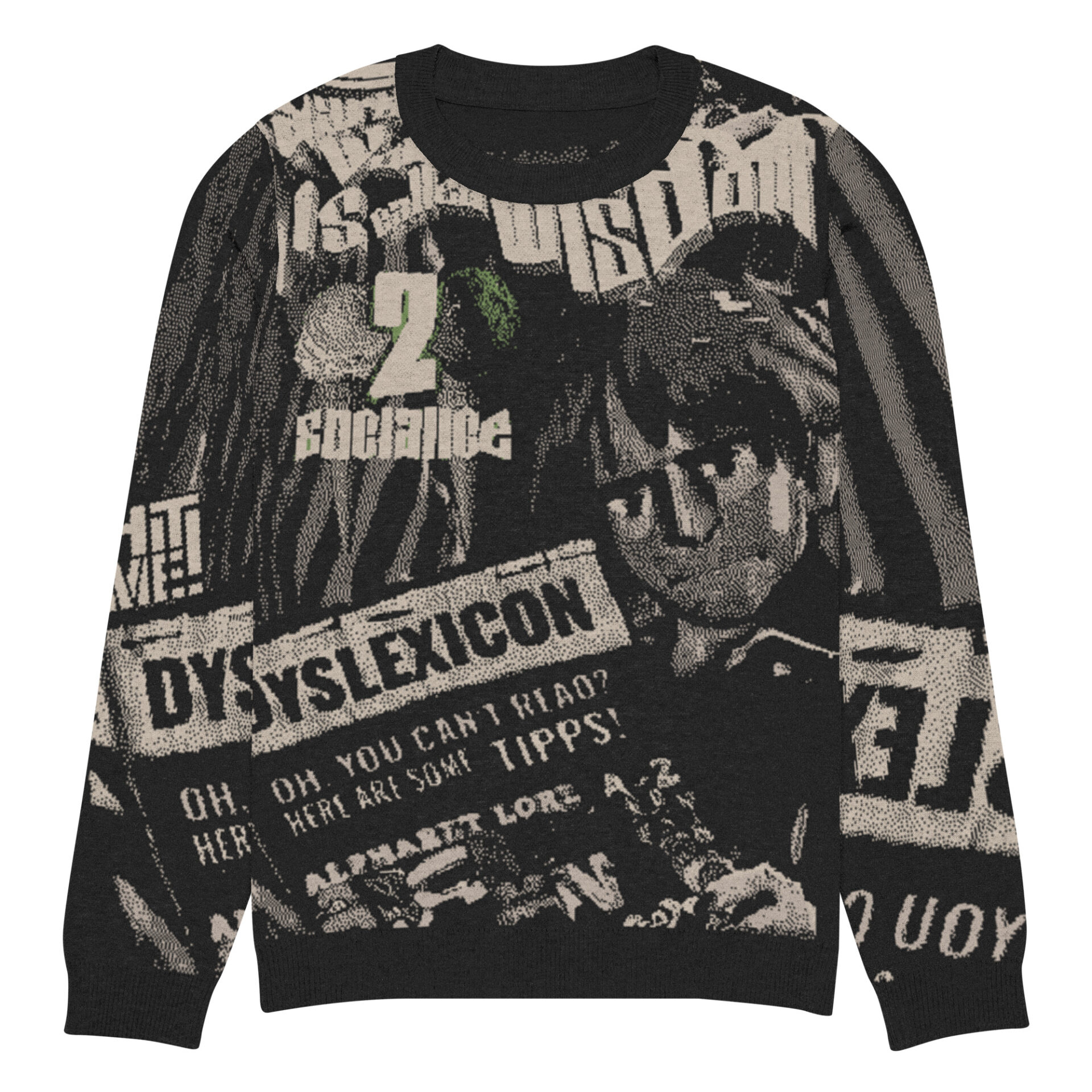 Dyslexie Sympathie Strickpullover
