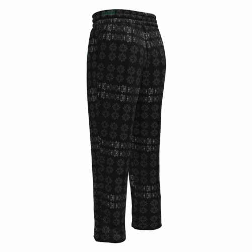 Unisex-Joggingshose mit weiten Beinen und Allover-Druck