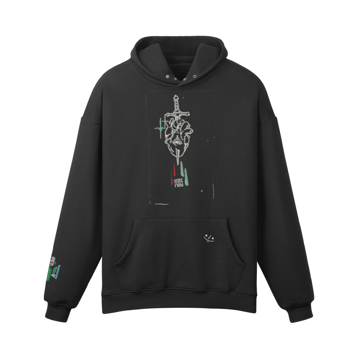 Heart of Berlin Pullover mit Backprint