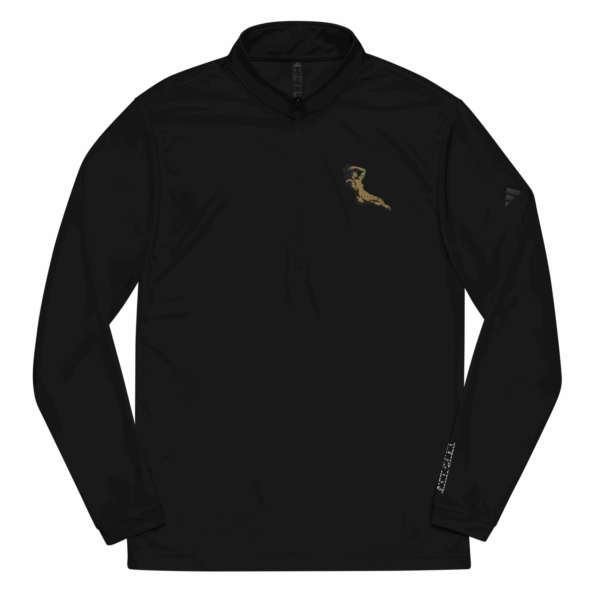 Pullover mit Viertel-Reißverschluss