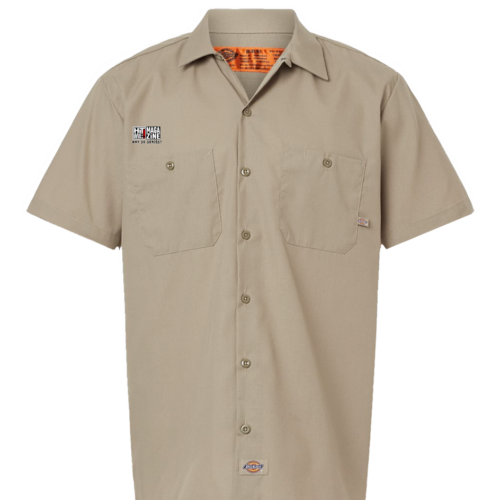 Industrial Short Sleeve Work Shirt
