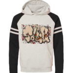 Varsity Colorblocked Raglan Hoodie